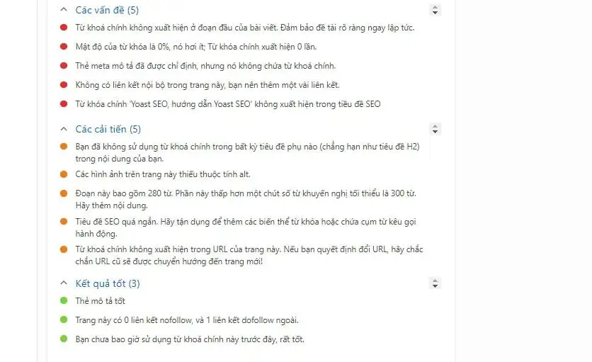Optimizing standard articles for seo