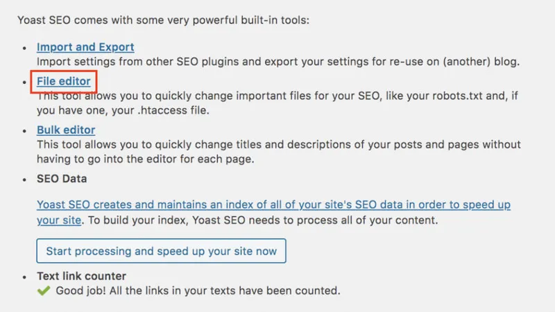 create robots.txt for wordpress