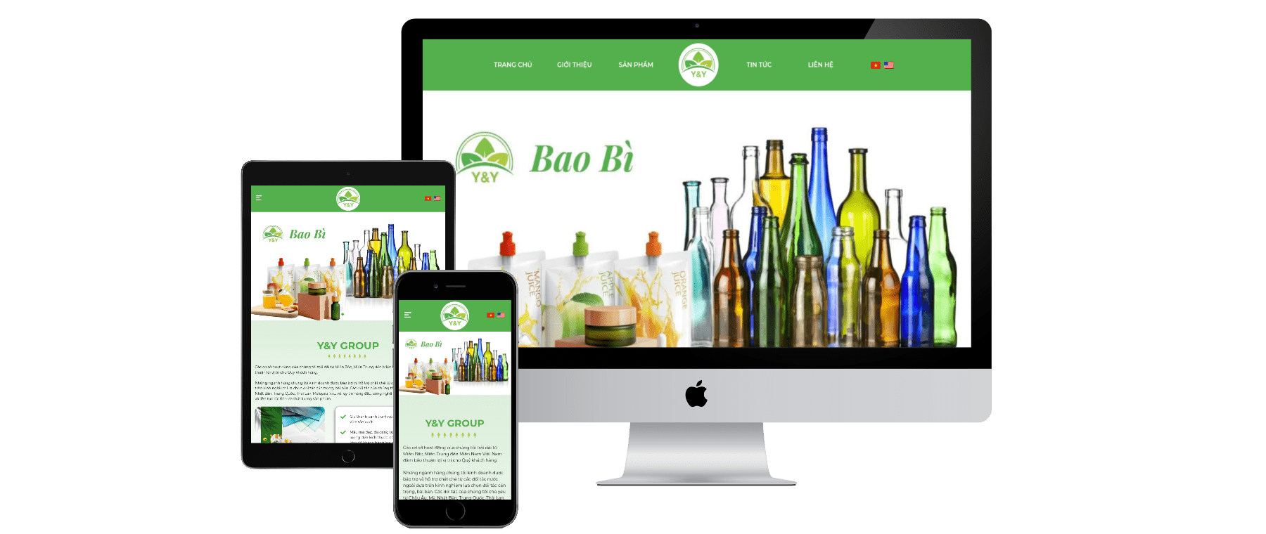 Sales website design