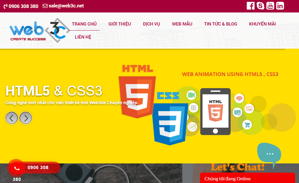 Cheap Website Design Company Web3c