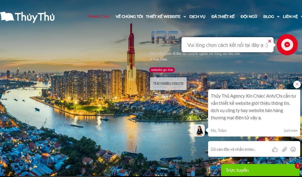 Website design company in Hanoi Thuy Thu Agency