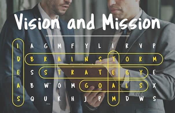 Write a vision and mission